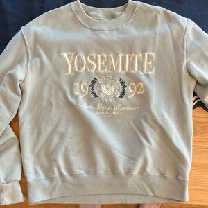 Abercrombie Yosemite 1992 Light Blue Sweatshirt